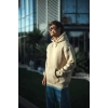 MARSiLYAN- Üç İplik Penye Kapşonlu Basic SweatShirt - Bej