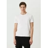 MARSiLYAN- Unisex Basic Bisiklet Yaka Regular T-Shirt - Beyaz