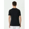 MARSiLYAN- Unisex Basic Bisiklet Yaka Regular T-Shirt - Siyah