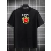 MARSiLYAN- Unisex Bisiklet Yaka Baskılı Oversize T-Shirt - Siyah