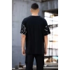 MARSiLYAN- Unisex Bisiklet Yaka Baskılı Oversize TShirt