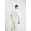 MARSiLYAN- Uzun Kol Bisiklet Yaka Basic SweatShirt - Beyaz