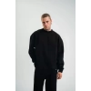 MARSiLYAN- Uzun Kol Bisiklet Yaka Basic SweatShirt - Siyah
