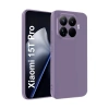 MARSİLYAN™- Xiaomi Mi 15t Pro First Silikon - Lila