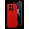 MARSİLYAN™- Xiaomi Mi 17t First Silikon - Kırmızı