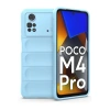MARSİLYAN™- Xiaomi Poco M4 Pro 4g Kılıf Optimum Silikon - Sky Blue