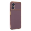MARSİLYAN™- Xiaomi Poco M5 Kılıf Volet Silikon - Mor