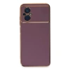 MARSİLYAN™- Xiaomi Poco M5 Kılıf Volet Silikon - Mor