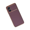 MARSİLYAN™- Xiaomi Poco M5 Kılıf Volet Silikon - Mor