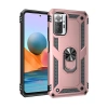 MARSİLYAN™- Xiaomi Redmi Note 10 Pro Kılıf Sofya Yüzüklü Silikon Kapak - Rose