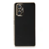 MARSİLYAN™- Xiaomi Redmi Note 10 Pro Kılıf Volet Silikon - Siyah