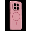 MARSİLYAN™- Xiaomi Redmi Note 15 Pro 4g Mika Pc Magsafe Kapak - Pembe