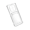 MARSİLYAN™- Xiaomi Redmi Note 15 Pro 5g Kart Şeffaf Silikon - Şeffaf