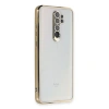 MARSİLYAN™- Xiaomi Redmi Note 8 Pro Kılıf Razer Lensli Silikon - Gold
