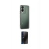 MARSİLYAN™- Y17S Kılıf Vadi Minimal - Siyah 3D Antistatik Hayalet Cam Ekran Koruyucu