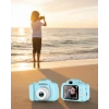 Mavi Hd Taşınabilir Mini Dijital Kamera Video Ve Fotoğraf Kayıt Özellikli