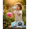 Mavi Kompakt Mini Kamera Hd Video Ve Fotoğraf Çekim Özellikli Şarjlı Model