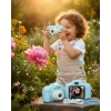Mavi Kompakt Mini Kamera Hd Video Ve Fotoğraf Çekim Özellikli Şarjlı Model