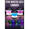 Mavi Ve Mor Işıklı Projeksiyon Lambası