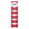 Maxell Lr44 Ag13 Sr44 A76 1.5v Alkalin Saat Pili 10 Adet