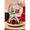 Mega Boy  Yılbaşı Noel Baba Temalı Kar Püskürtmeli Işıklı Müzikli Kar Küresi 16 cm- 18A