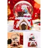 Mega Boy  Yılbaşı Noel Baba Temalı Kar Püskürtmeli Işıklı Müzikli Kar Küresi 16 cm- 18B