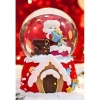 Mega Boy  Yılbaşı Noel Baba Temalı Kar Püskürtmeli Işıklı Müzikli Kar Küresi 16 cm- 18B