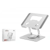 Metal 360 Derece Dönebilen Kompakt Tablet Ve Laptop Standi - Silver HDX8020