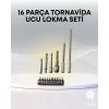 Metal Gövdeli 16lı Bits Seti Çok Fonksiyonlu Tamir Aleti