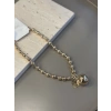 Metal Top Kolye - Altın