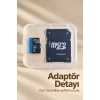 MicroSD Hafıza Kartı 16 GB Adaptörlü Set