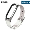 Mijobs Xiaomi Mi Band 5-4  Pu Deri Kayış Kordon