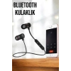 Mikrofonlu Kablosuz Sport Kulak İçi Mıknatıslı Kulaklık