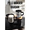 Mikser Kupa Yazılı Mug Bardak Karıştırma Özelliği