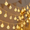 Mini Boncuk Detaylı 3.5 Metre USB LED Işık – 20 LED’li Dekoratif Ortam Aydınlatması (4887)