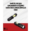Mini Boy Led El Feneri - 2000 Lümen Su Geçirmez Tasarım