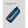 Mini Mavi Bluetooth Hoparlör Şık Görünüm Ve Taşınabilir Güçlü Ses