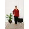 MİRAY- Çocuk Pamuk Uzun Kollu Pijama Takımı