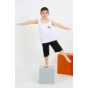 MİRAY- Erkek Çocuk Sıfır Kol Şortlu Beyaz Penye Pijama Takımı