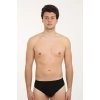 MİRAY- Erkek Likralı Slip Siyah