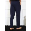 MİRAY- Erkek Pamuk Lacivert Tek Alt Pijama