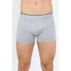 MİRAY- Erkek Pamuk Likralı Boxer Gri