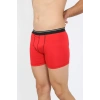 MİRAY- Erkek Pamuk Likralı Boxer Kırmızı