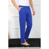 MİRAY- Erkek Pamuk Saks Tek Alt Pijama
