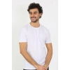 MİRAY- Erkek Sıfır Yaka Beyaz Penye Atlet