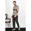 MİRAY- Erkek Uzun Kol Penye Pijama Takım