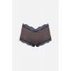 MİRAY- Kadın Pamuklu 2li Boxer Kahve