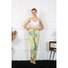 MİRAY- Kadın Pamuklu Alt Pijama Sarı