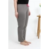 MİRAY- Kadın Pamuklu Büyük Beden Alt Pijama Vizon