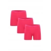 MİRAY- Kadın Penye 3lü Boxer Fuşya